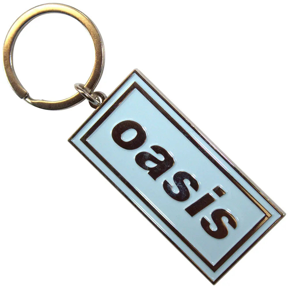 Oasis Keychain: Blue Logo Shirts