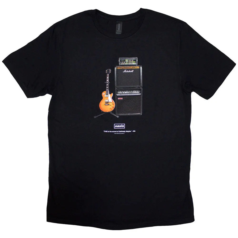 Oasis Shirt Definitely Maybe Guitar Shirts