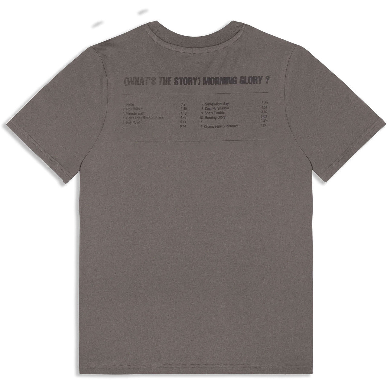 Oasis Shirt: What's The Story Tracklist