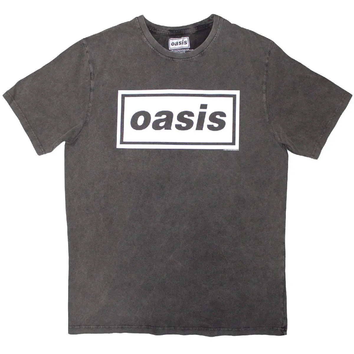 Oasis Stone Wash Shirt: Decca Logo Shirts