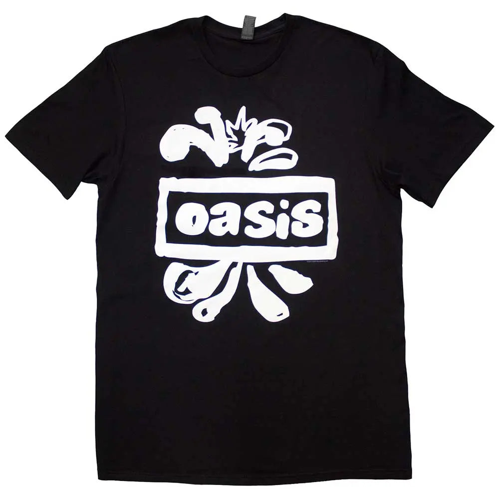 Oasis T-Shirt: Logo Splat Shirts