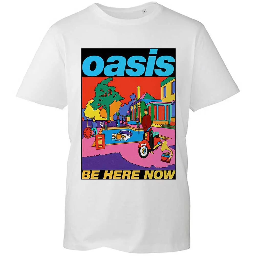 Oasis T-Shirt Be Here Now Illustration Shirts