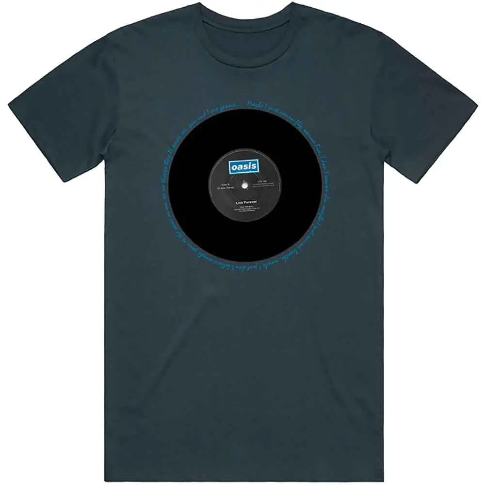 Oasis T-Shirt: Live Forever Single (DENIM) Shirts