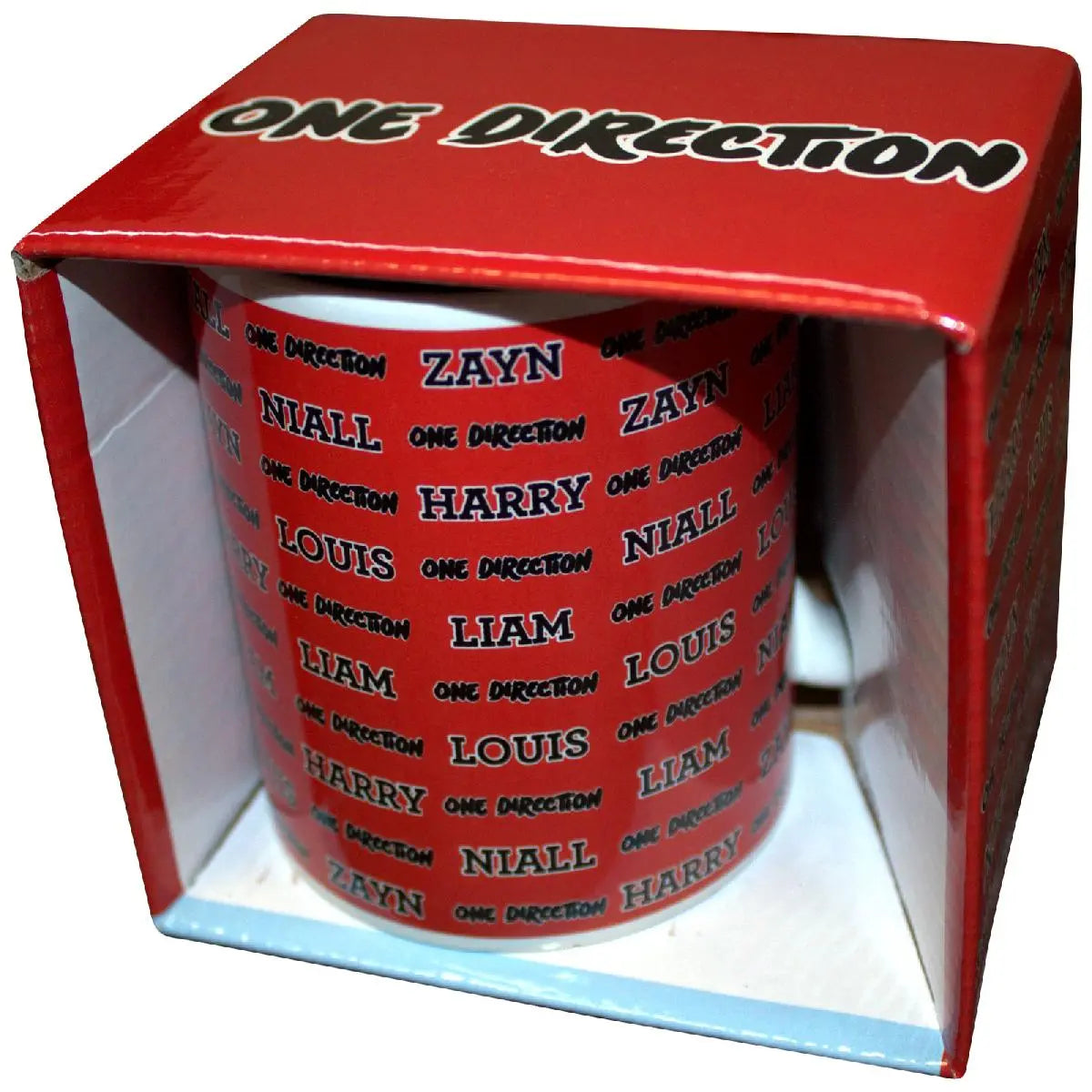 One Direction Boxed Mug: Tiled Names