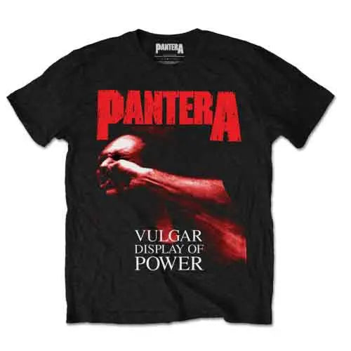 Pantera T-Shirt Red Vulgar Shirts