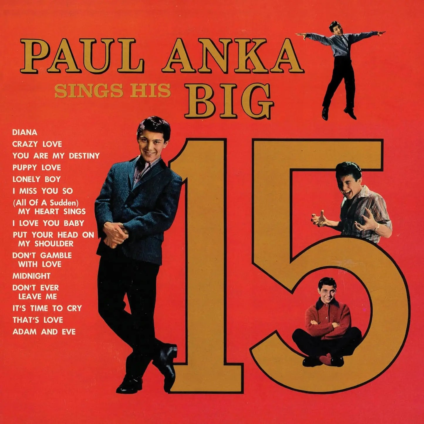 Paul Anka Sings His Big 15 (Remastered LP 2024)