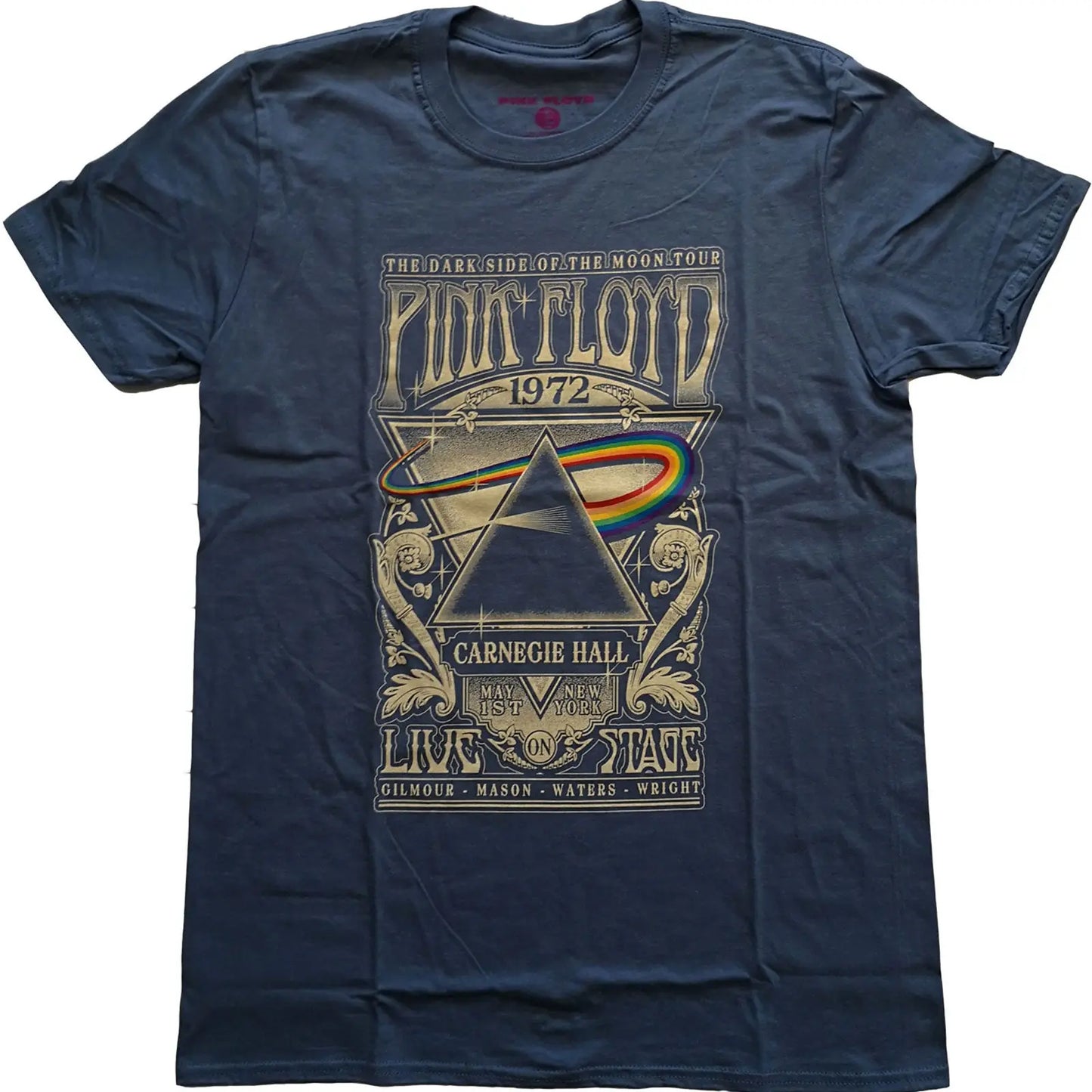 Pink Floyd Ladies T-Shirt Carnegie Hall Poster Shirts