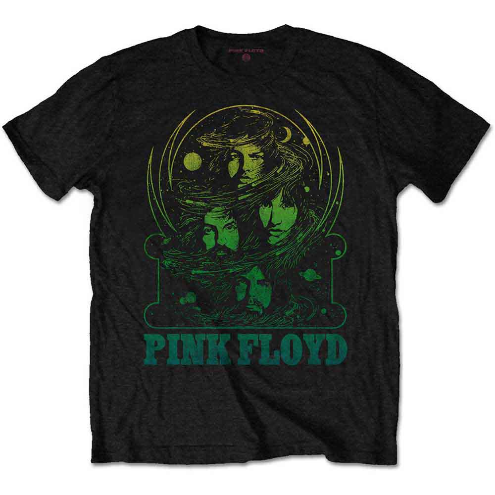 Pink Floyd Shirt Green Swirl Shirts