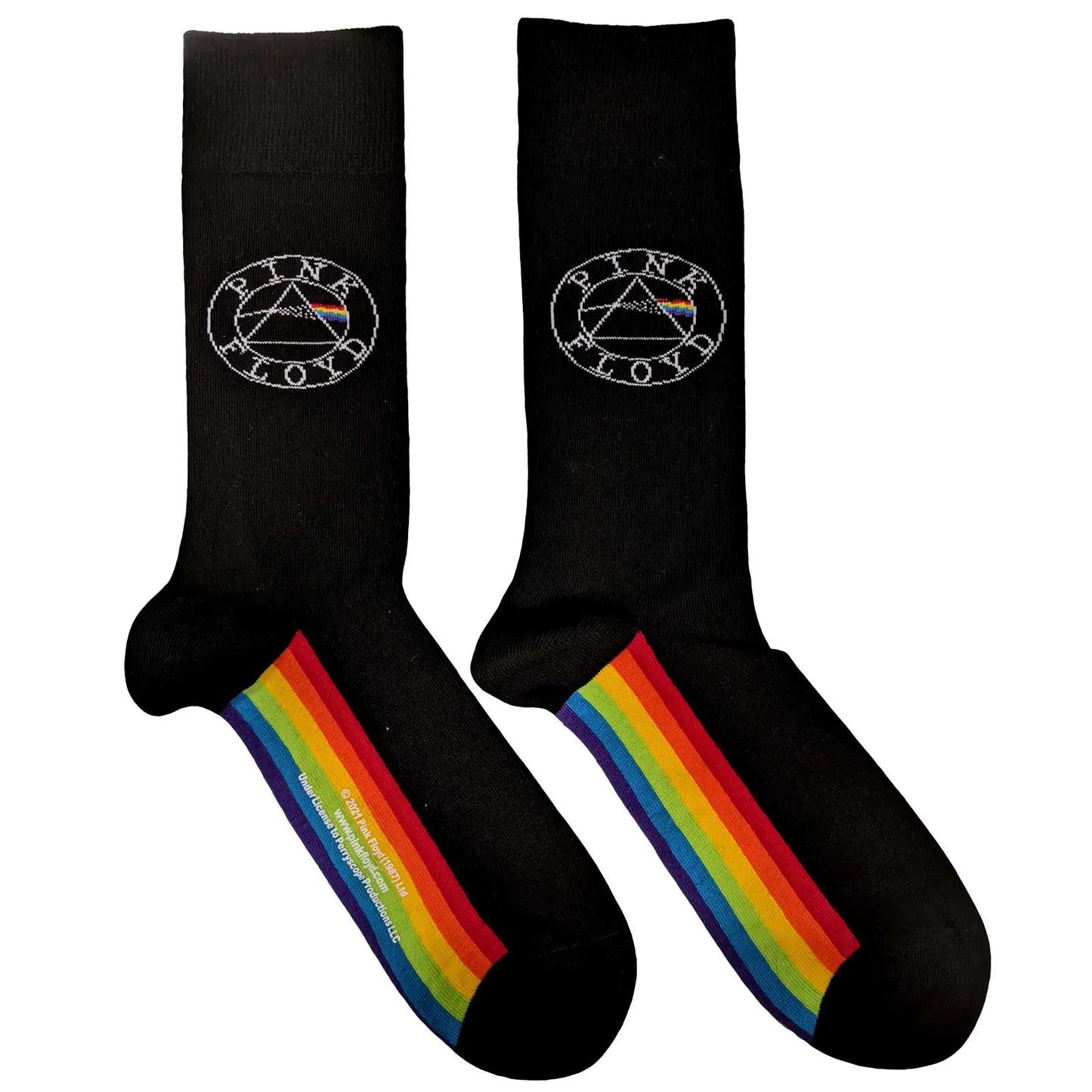Pink Floyd Socks Spectrum Sole Shirts