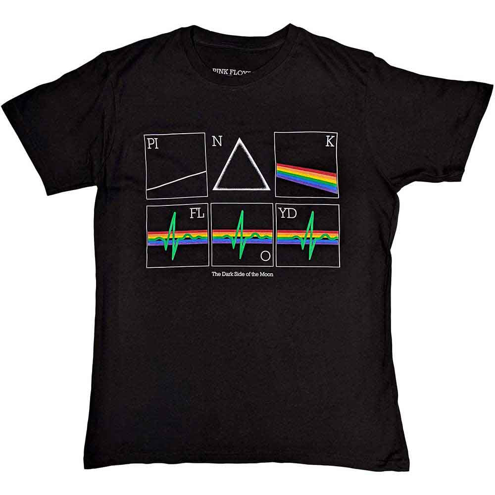 Pink Floyd T-Shirt: DSOTM Prism Heart Beat