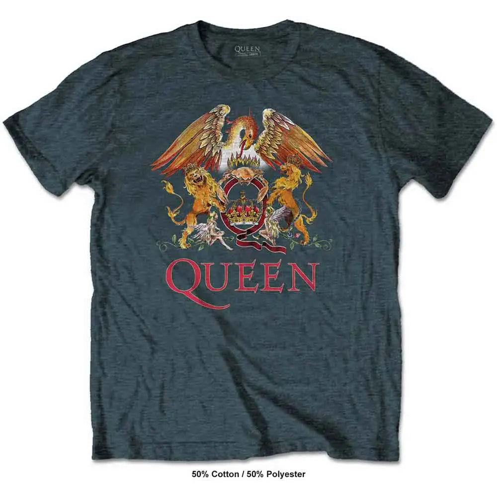 Queen Heather T-Shirt Classic Crest Shirts