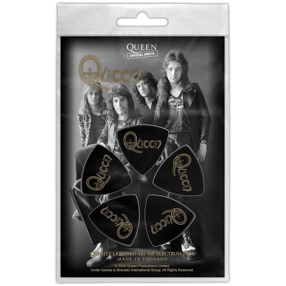 Queen Plectrum Pack - Logo