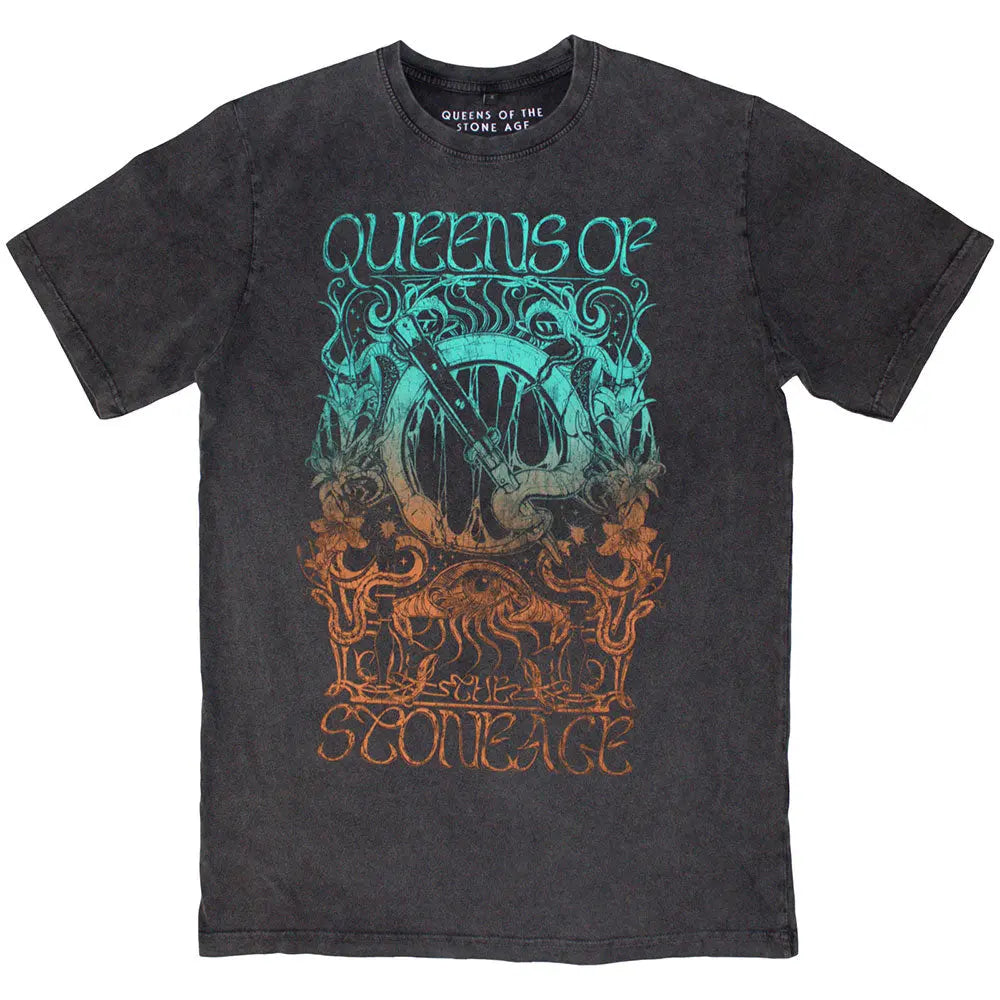 Queens Of The Stone Age Wash Shirt Montage Shirts