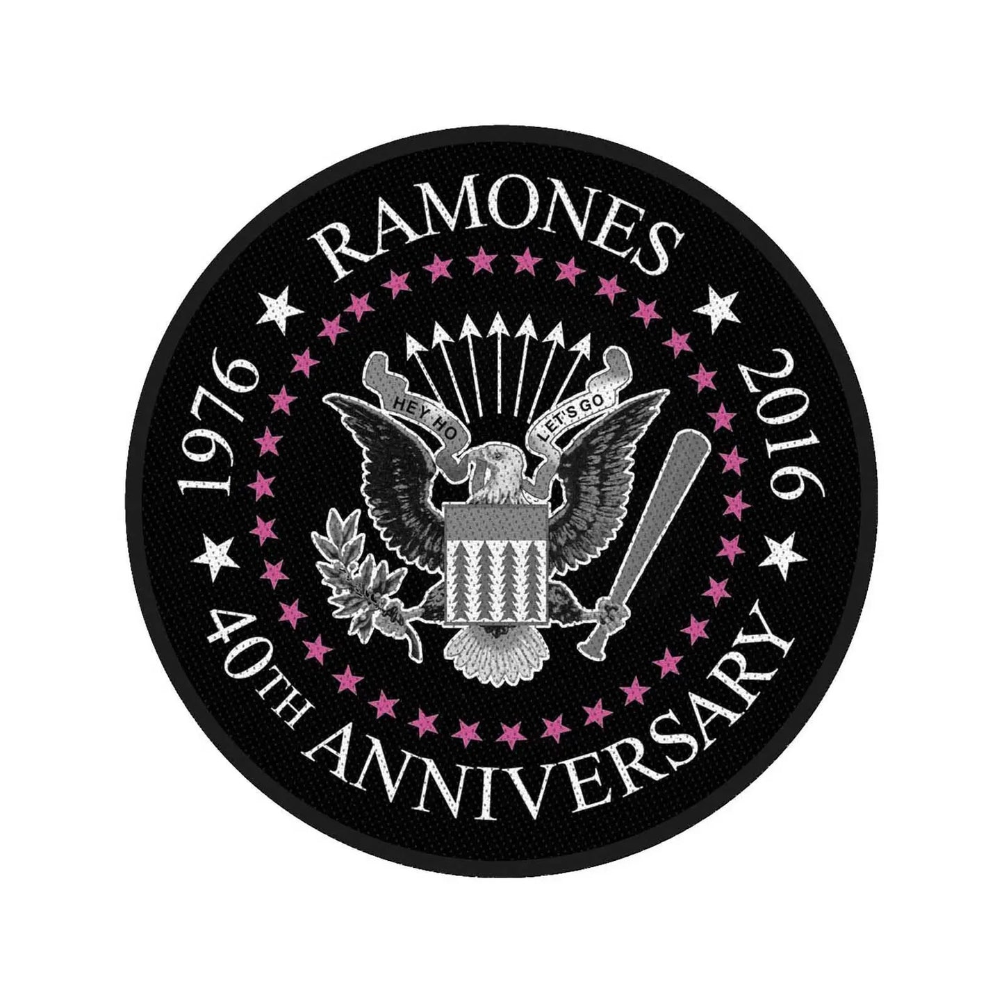 Ramones Patch 40th Anniversary Shirts