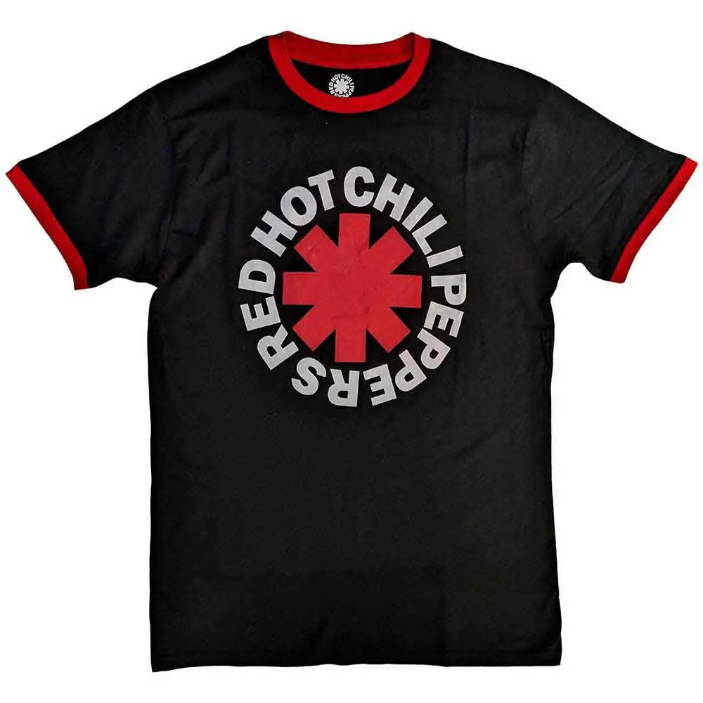 Red Hot Chili Peppers Ringer T-Shirt Classic Asterisk Shirts
