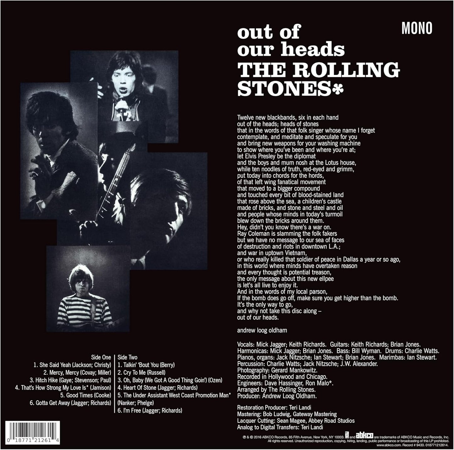Rolling Stones Out Of Our Heads