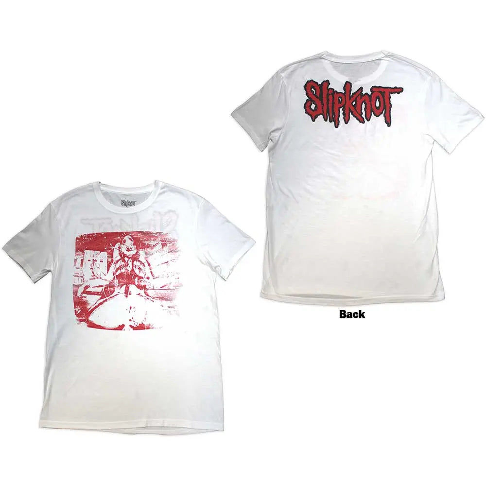 Slipknot Shirt Chair Graphic (Back Print) Shirts