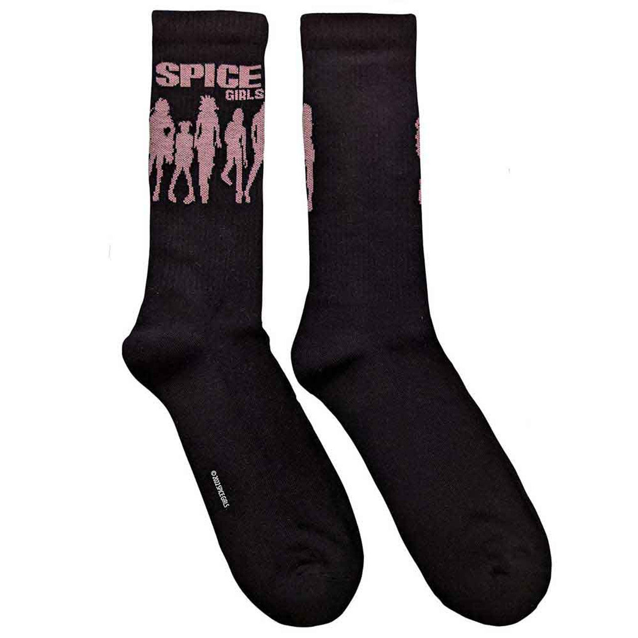 Spice Girls Terry Socks: Silhouette Shirts