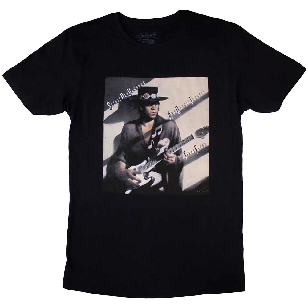 Stevie Ray Vaughan Shirt Texas Flood Album Cover Shirts