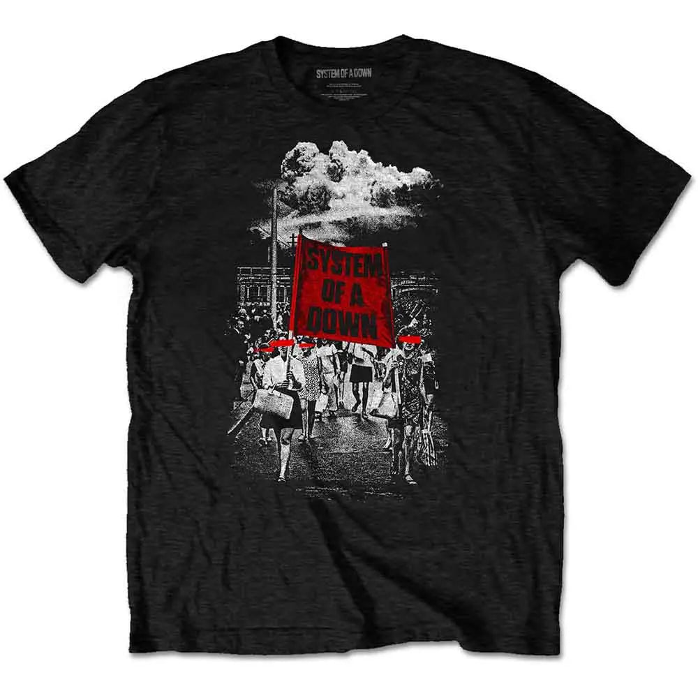 System Of A Down Shirt Banner Marches Shirts