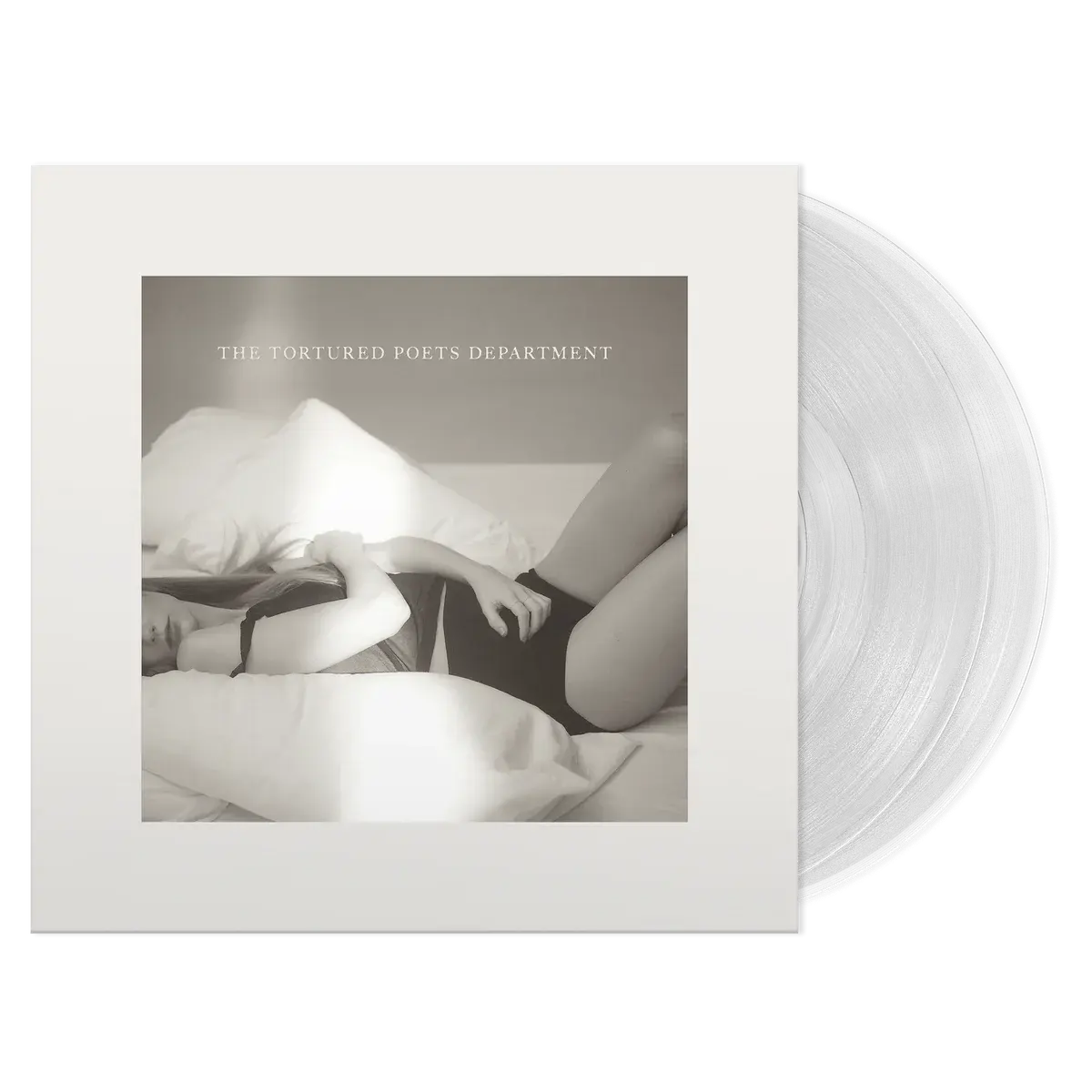 Taylor Swift - Tortured Poets Department Phantom Clear Vinyl