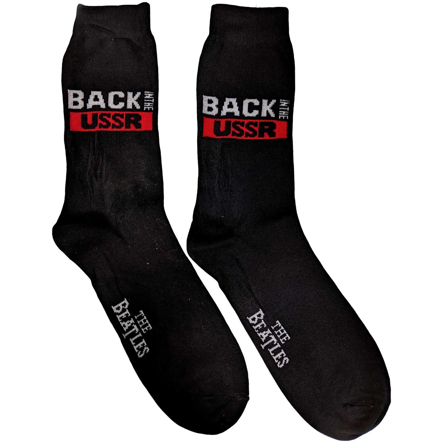 The Beatles Ladies Ankle Socks Cartoon Group Back USSR Shirts