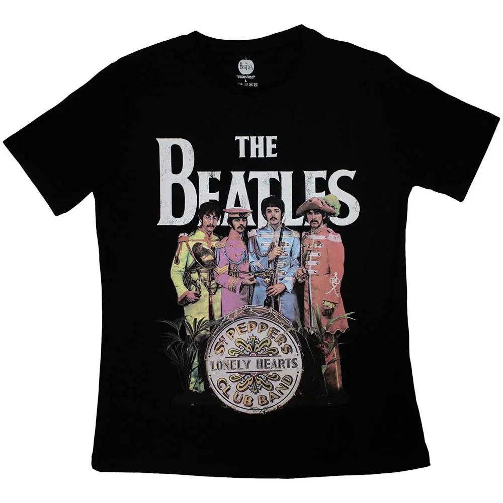 The Beatles Ladies T-Shirt: Sgt Pepper Shirts