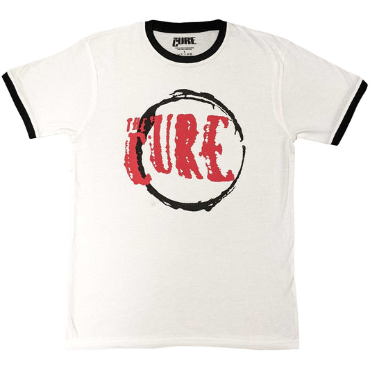 The Cure Ringer T-Shirt Circle Logo - Ireland Vinyl
