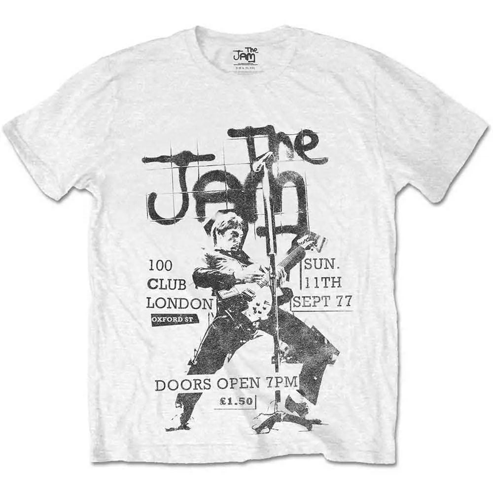 The Jam T-Shirt 100 Club 77 Shirts