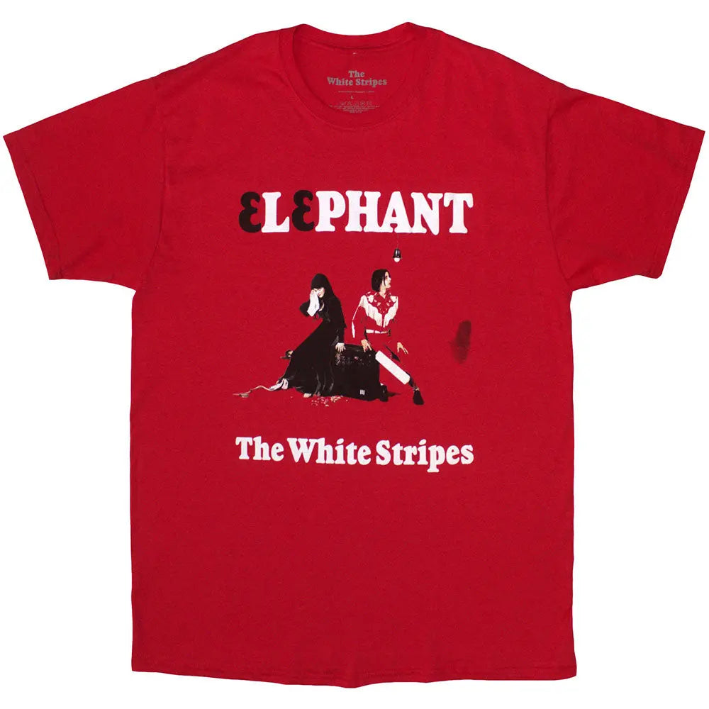The White Stripes Shirt Elephant (Red) Shirts