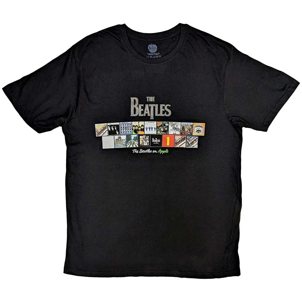 The Beatles Hi-Build T-Shirt Albums on Apple Shirts