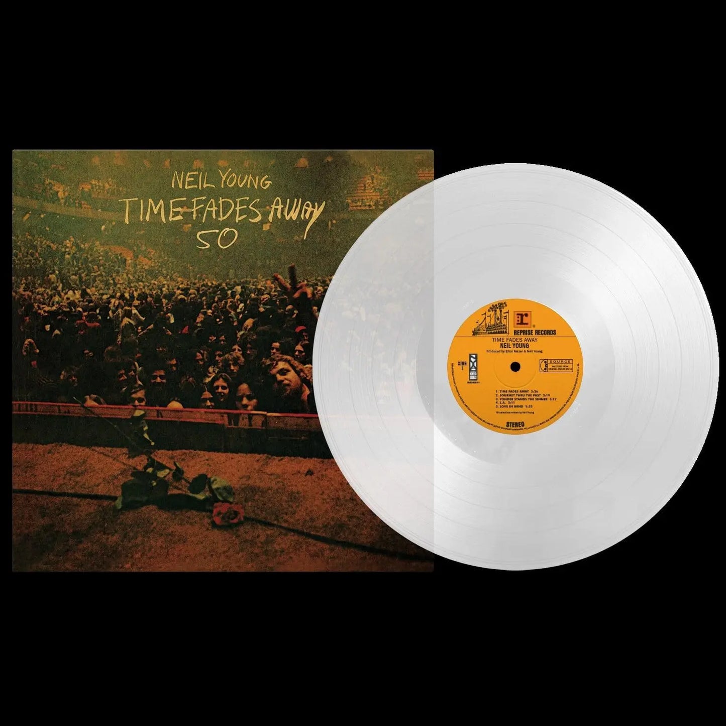 Neil Young Time Fades Away 50 (Limited Clear Vinyl)