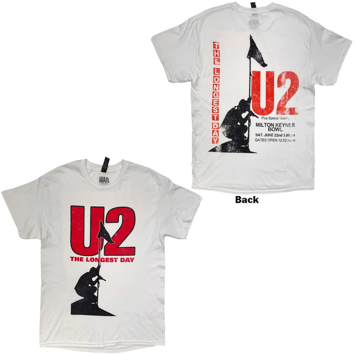 U2 Shirt - The Longest Day Shirts