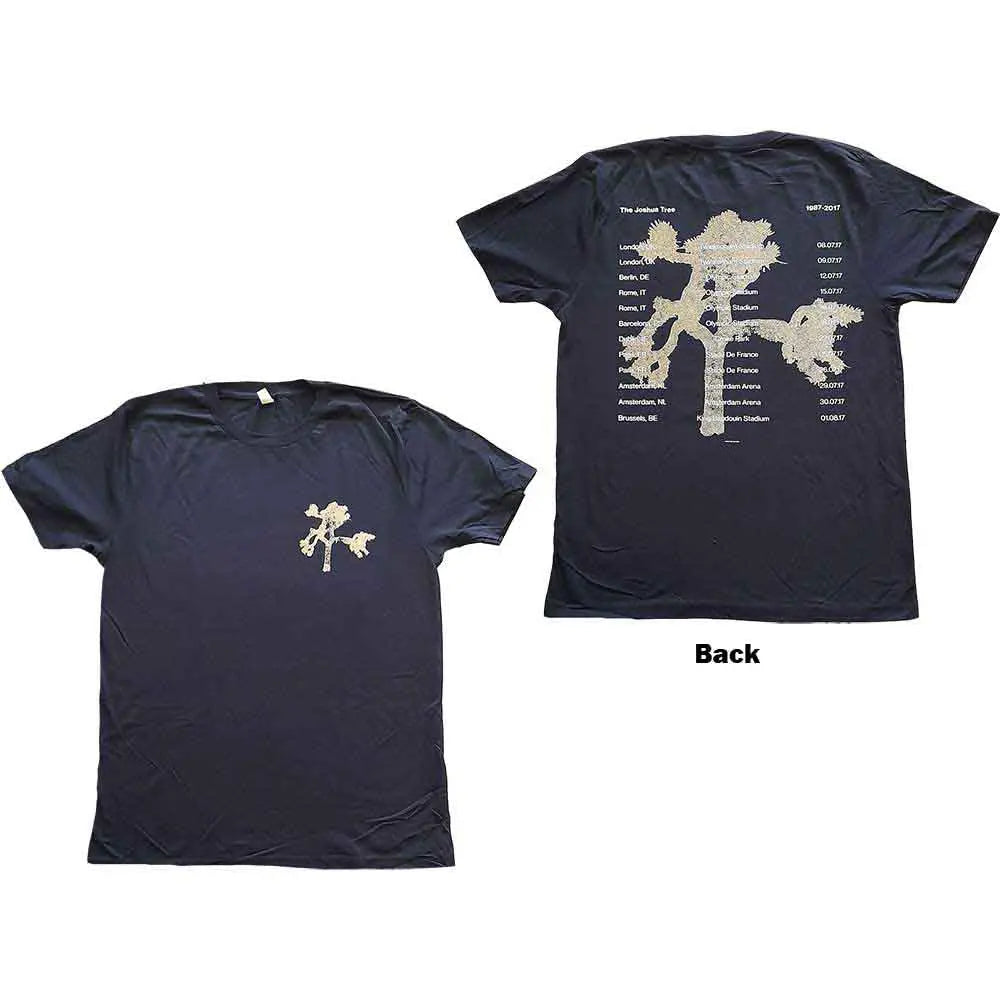 U2 T-Shirt: Joshua Tree Photo (Back Print) Shirts