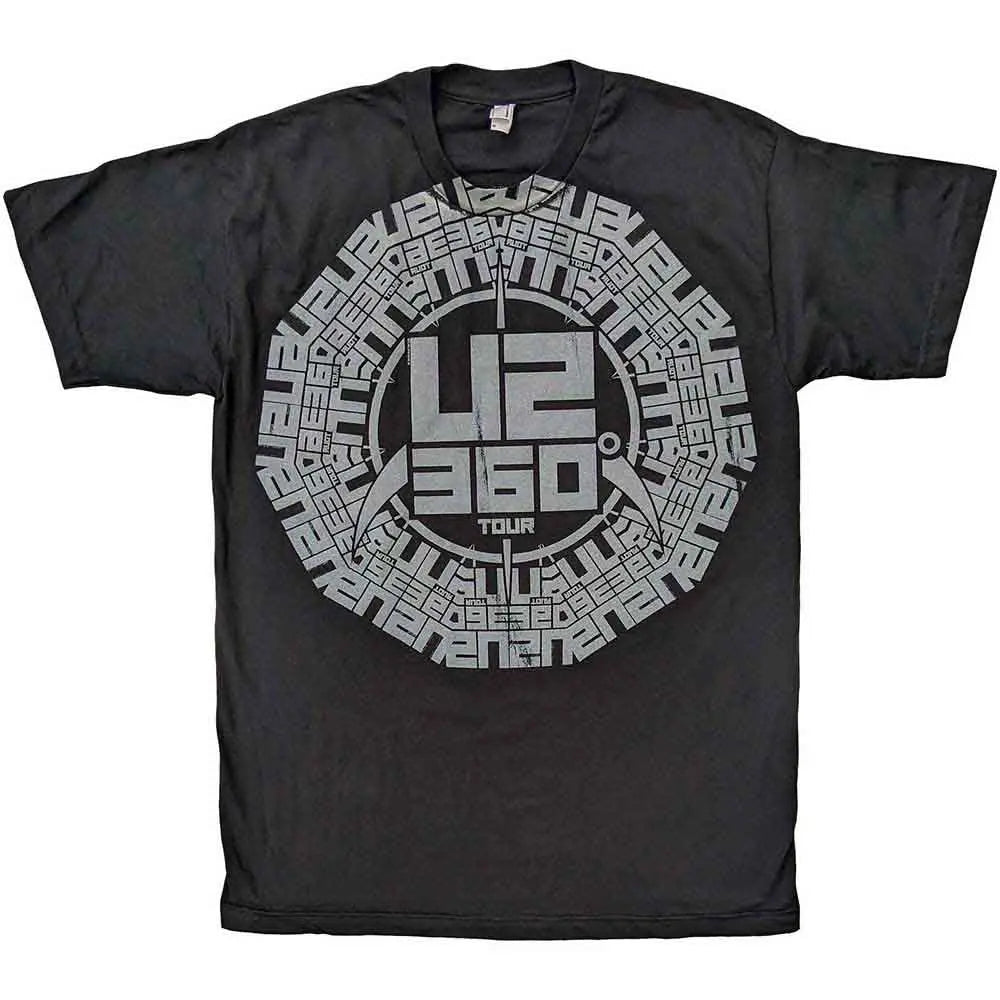 U2 T-Shirt 360 Degree Tour Logo Shirts