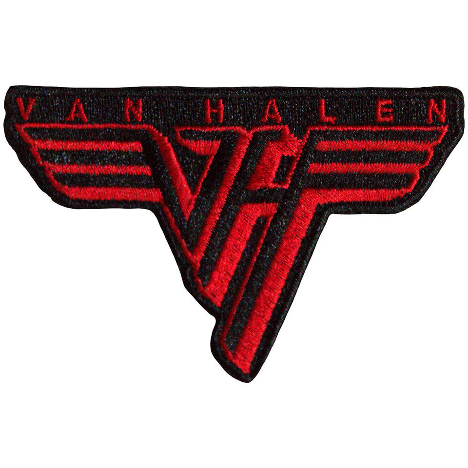 Van Halen Patch Classic Red Logo Shirts