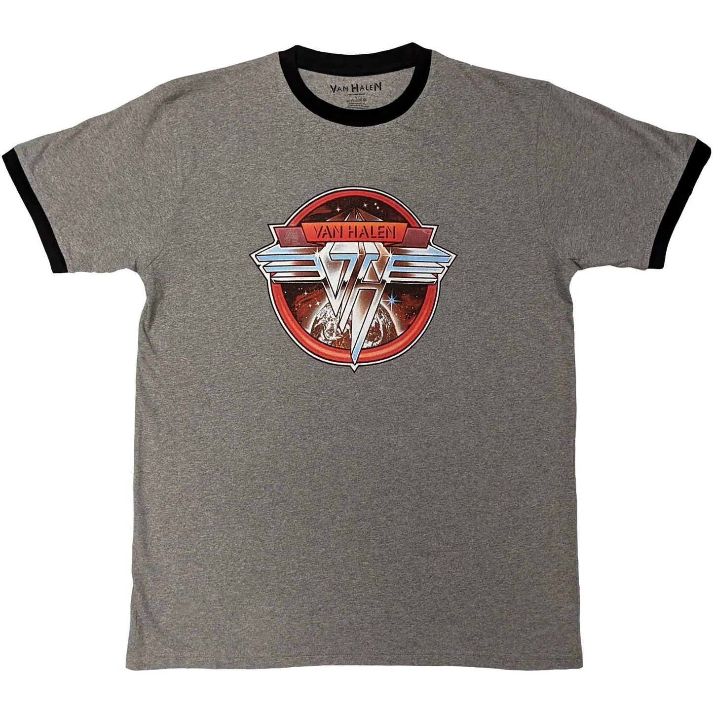 Van Halen Ringer T-Shirt Circle Logo Shirts