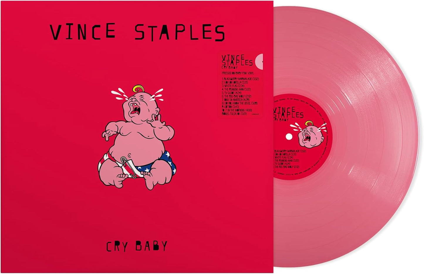 Vince Staples Cry Baby (Pink LP)
