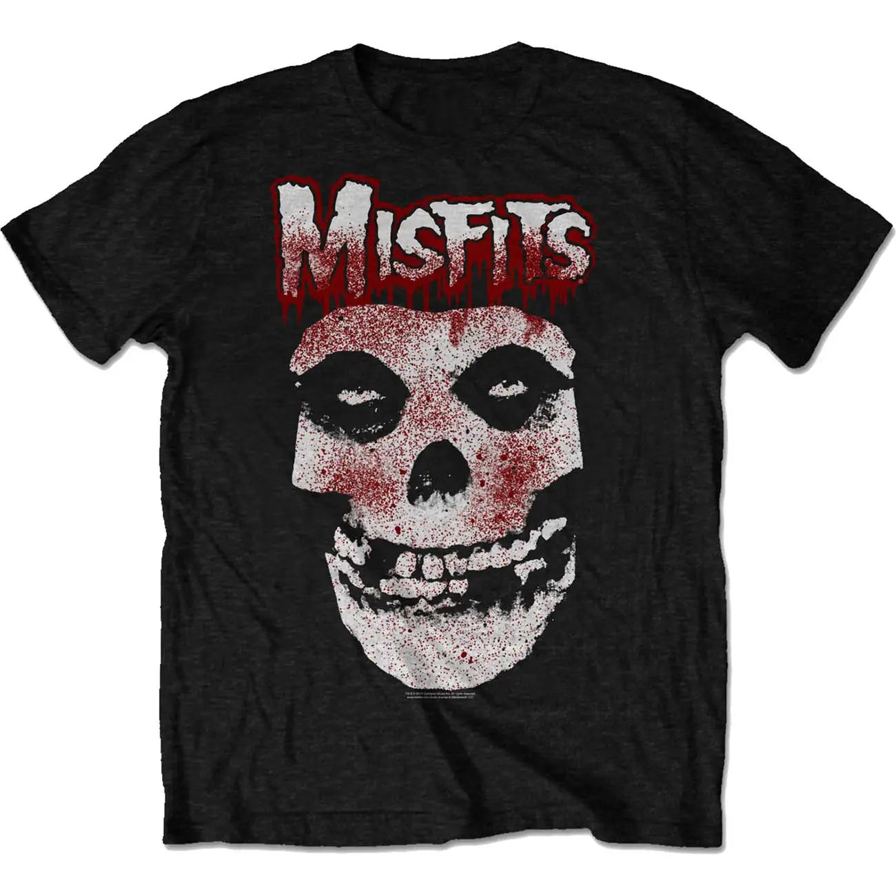Misfits Shirt Blood Drip Logo Shirts S