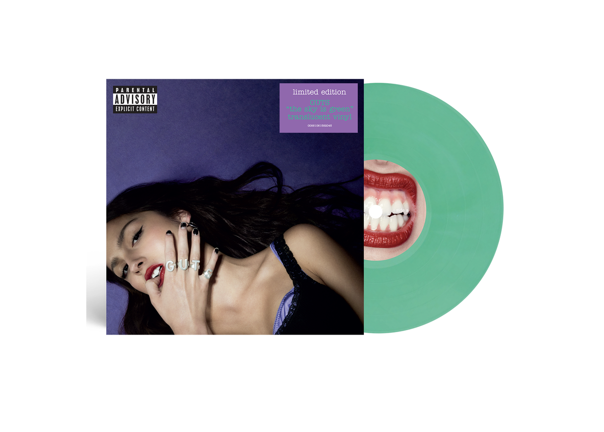 Olivia Rodrigo GUTS - sky is green vinyl