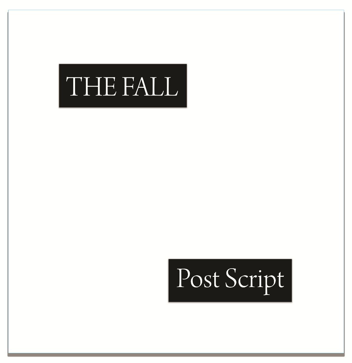 Fall 'Post Script' (Cog Sinister)