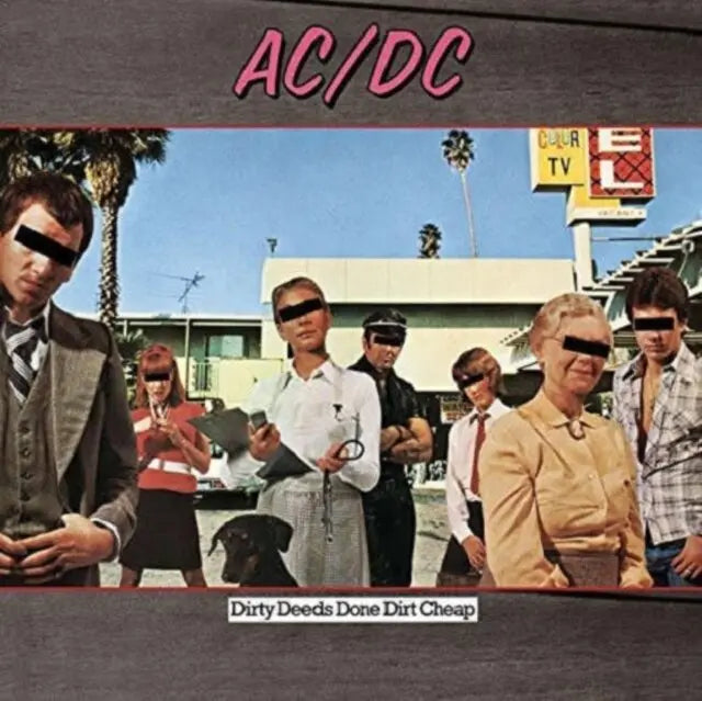AC DC Dirty Deeds Done Dirt Cheap VinylN