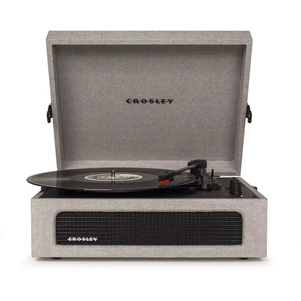Crosley Voyager 2-Way Bluetooth Record Player Grey Turntable