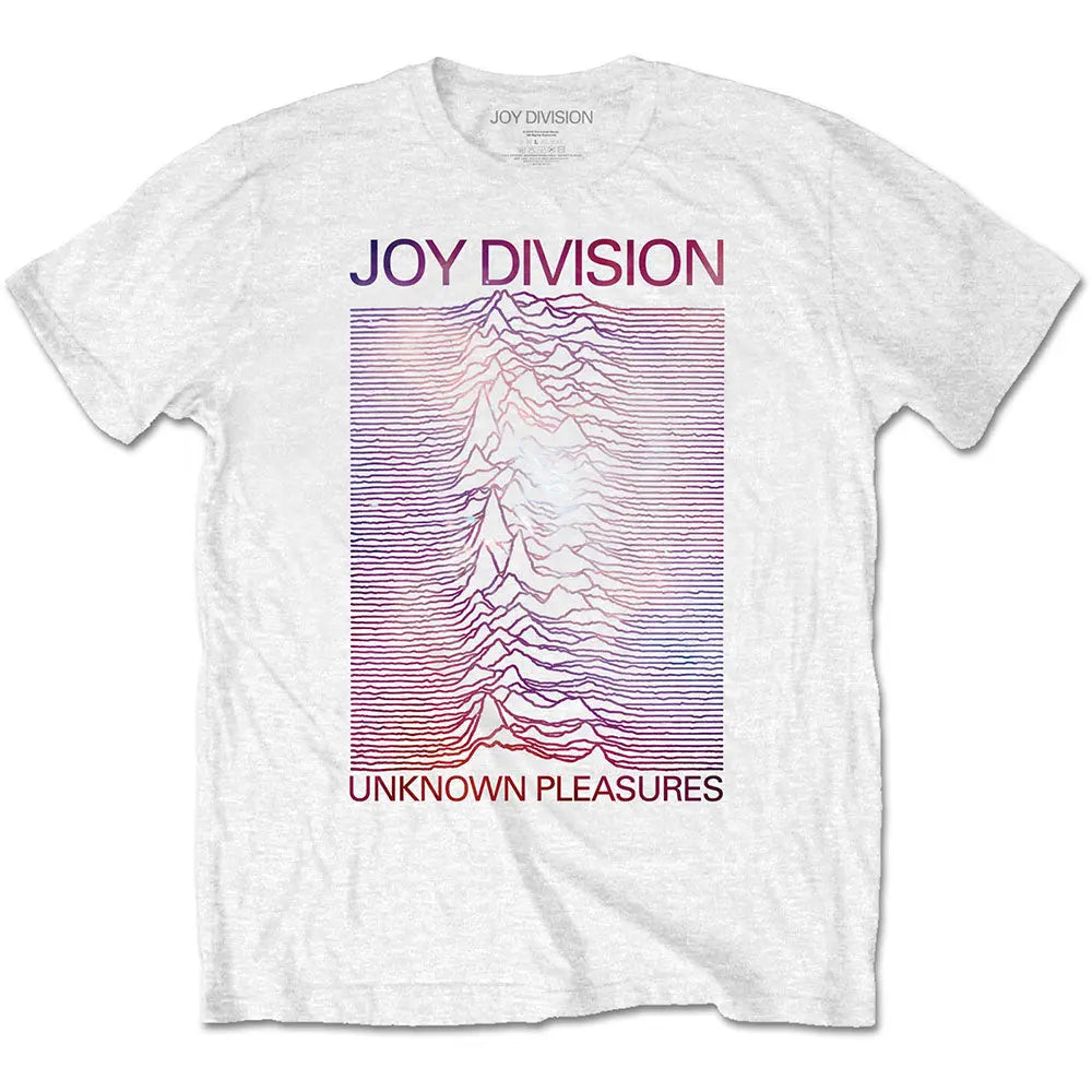 Joy Division T-Shirt: Space - Unknown Pleasures Gradient Shirts S