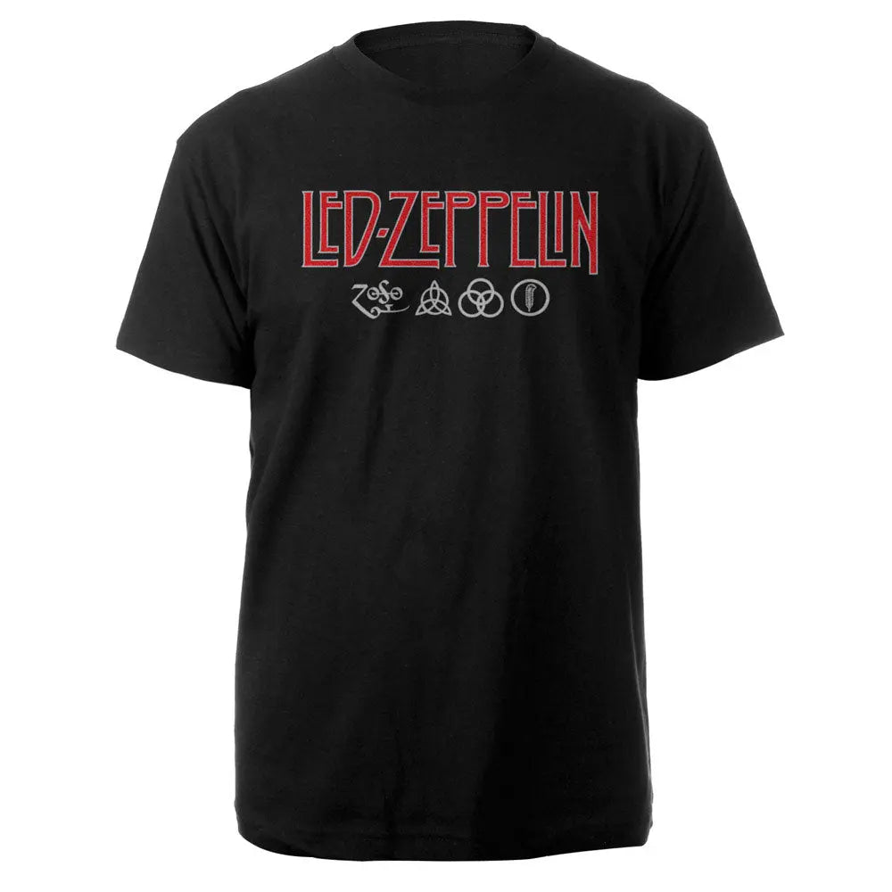 Led Zeppelin Symbols T Shirt Shirts S