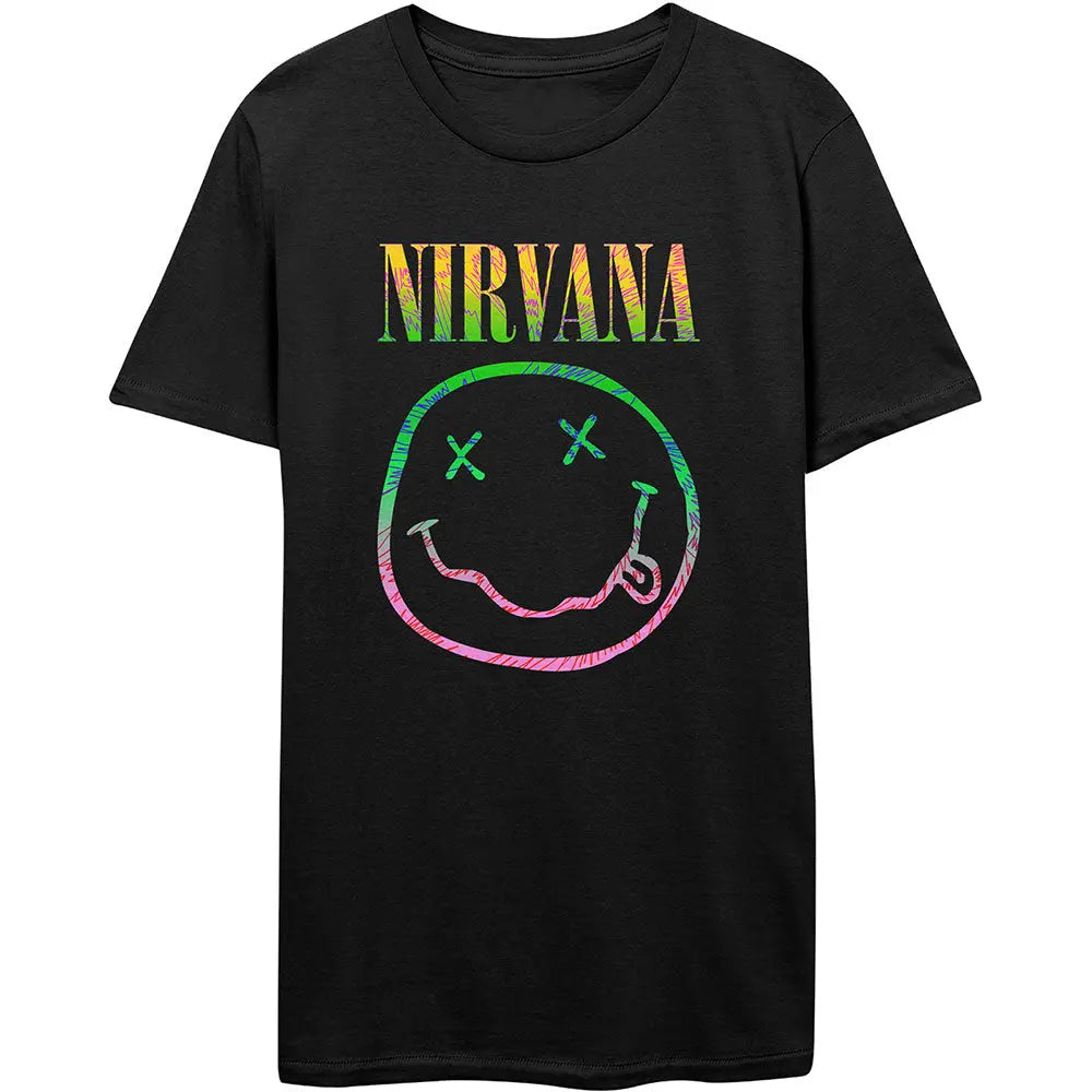 Nirvana T Shirt Sorbet Happy Face Shirts