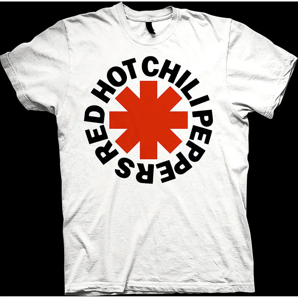 Red Hot Chili Peppers T Shirt Logo White Shirts S