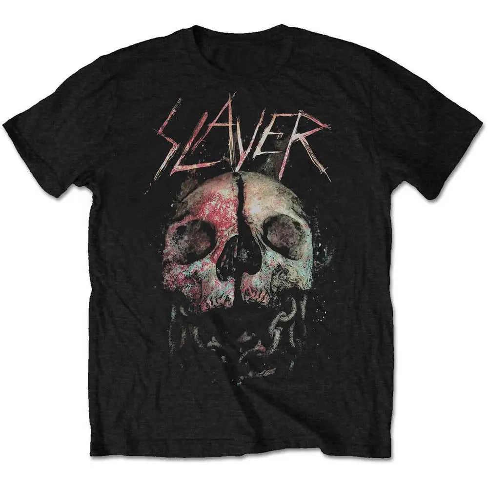 Slayer Cleaved Skull Black Shirts