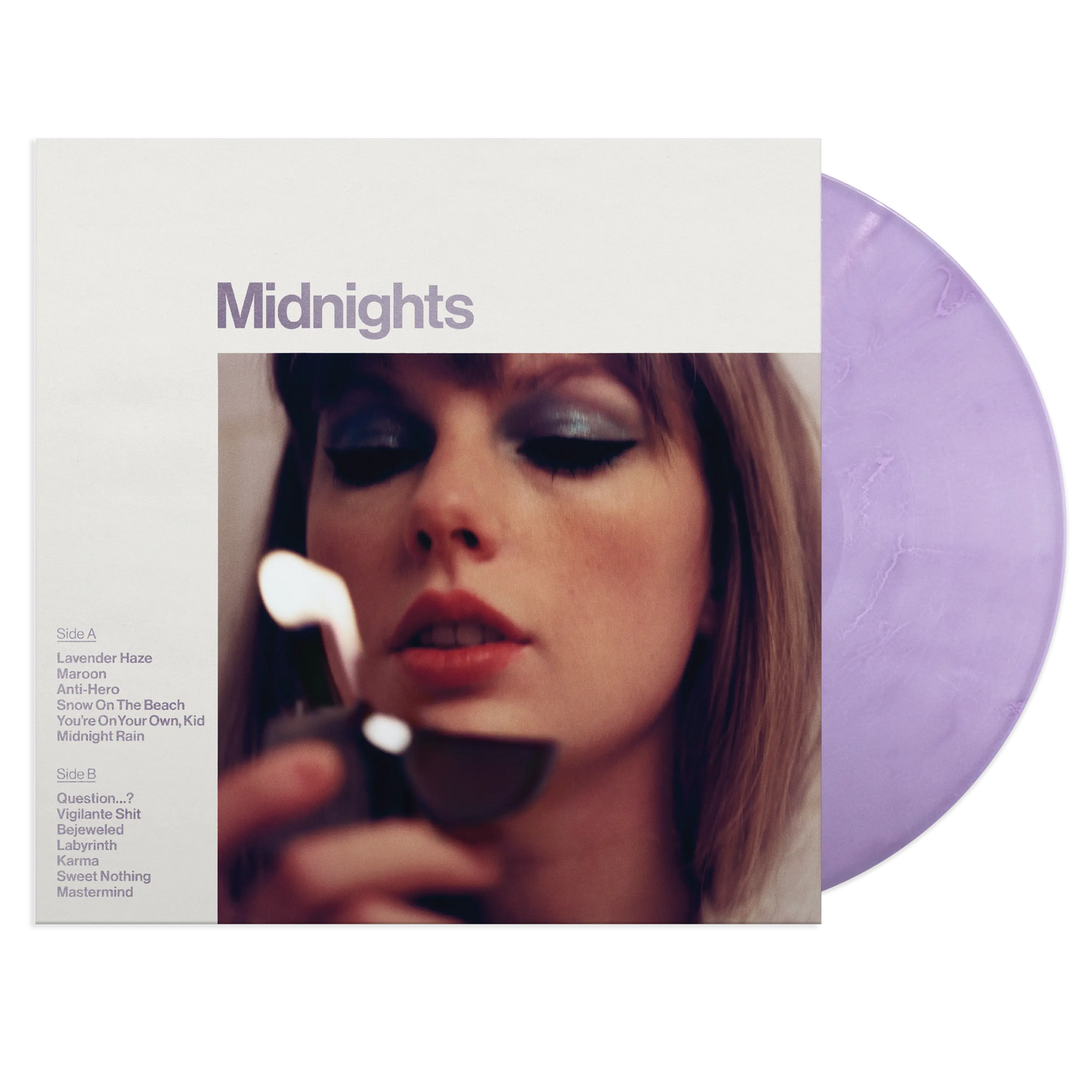 Taylor Swift Midnights (Lavender Edition) Records & LPs