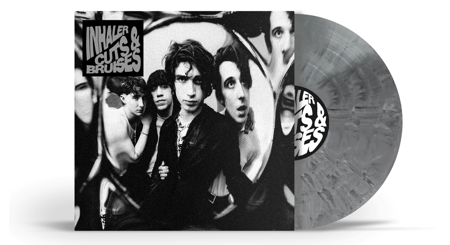 Inhaler Cuts and Bruises Silver LP Records & LPs